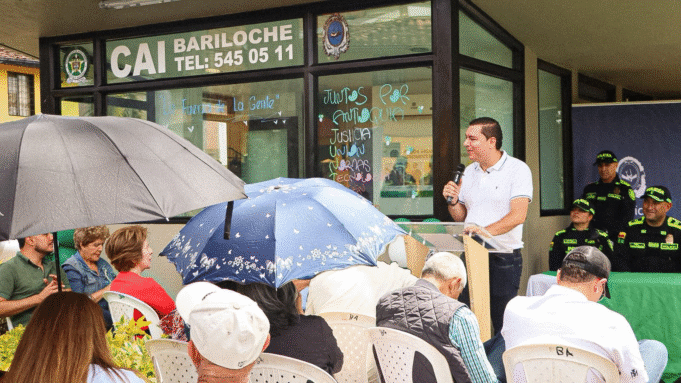 El Municipio de Marinilla da un paso importante en el fortalecimiento de la seguridad ciudadana con la activación oficial del CAI Bariloche.