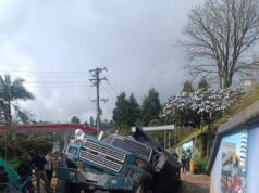 Alcaldía de Guarne y Empresa de Servicios Públicos de Guarne atienden incidente en vía intervenida.