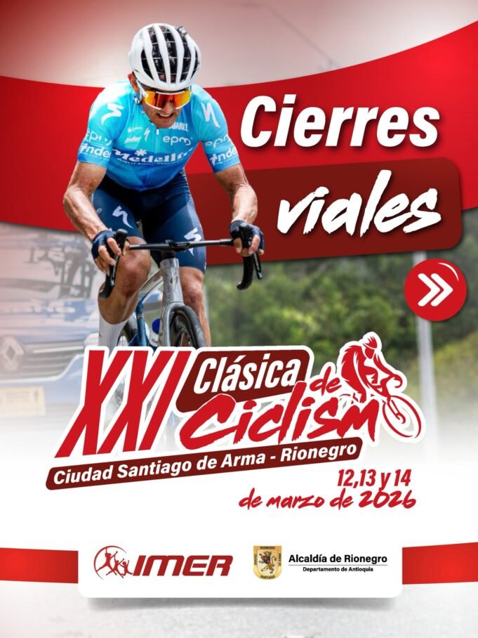 La Clásica de Ciclismo llega a su versión XXI. Atento a los cierres viales.
