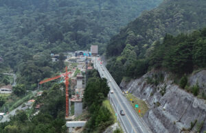 Cornare lidera el control y la gestión ambiental en las obras del Túnel de Oriente.