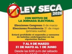Alcaldía de Guarne restringe el expendio y consumo de bebidas embriagantes entre el 7 y el 9 de marzo.