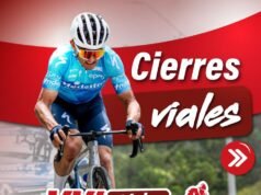 Estos serán los cierres viales en la XXI Clásica Ciclística Ciudad Santiago de Arma.