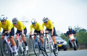 Arrancó la Clásica de Rionegro: Team Medellín y Team Sistecrédito dominaron la contrarreloj inicial.