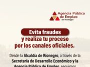 Alcaldía de Rionegro alerta sobre intentos de fraude en falsos procesos de empleo.