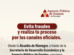 Alcaldía de Rionegro alerta sobre intentos de fraude en falsos procesos de empleo.