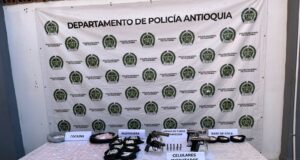 Operativo en Guarne deja capturas, armas incautadas y recuperación de motocicletas hurtadas.