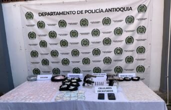 Operativo en Guarne deja capturas, armas incautadas y recuperación de motocicletas hurtadas.