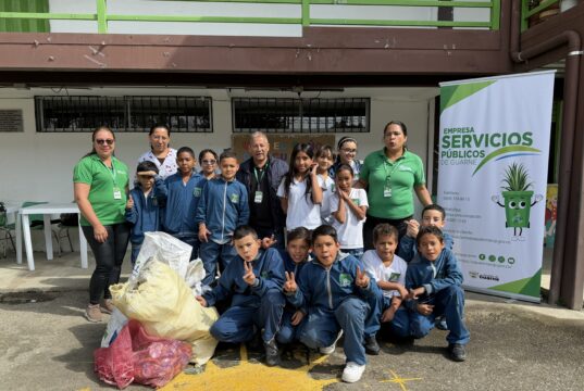 La E.S.P de Guarne realiza la premiación en el marco de la campaña SeparArte.