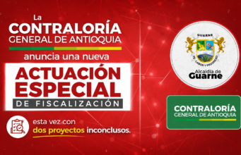 La Contraloría General de Antioquia anuncia Actuación Especial de Fiscalización, en esta ocasión estarán visitando y auditando al municipio de Guarne con dos temas específicos.