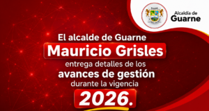 Alcalde Mauricio Grisales presentó balance del primer semestre de 2026.