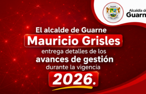 Alcalde Mauricio Grisales presentó balance del primer semestre de 2026.