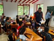 Mil alumnos de Guarne ya hacen parte de la campaña de educación vial con realidad virtual.