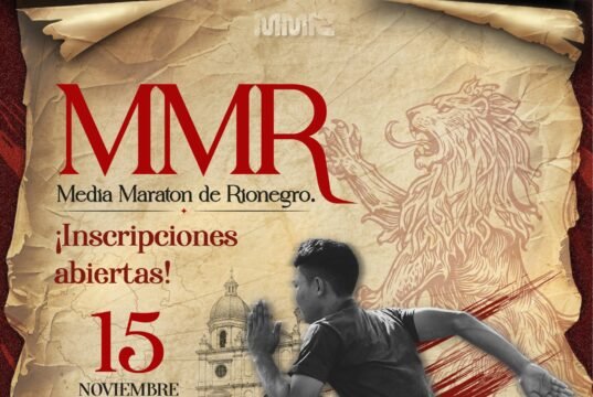 Se abren inscripciones para la Media Maratón de Rionegro 2026: 5.000 corredores vivirán la gran fiesta atlética del oriente antioqueño.