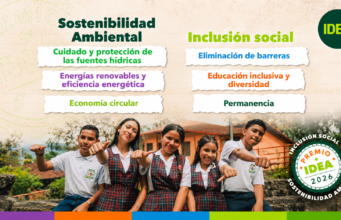 Premio IDEA 2026 entregará hasta 15 SMLV a proyectos de sostenibilidad ambiental e inclusión social en Antioquia.