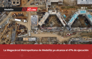 La Megacárcel Metropolitana de Medellín ya alcanza el 47% de ejecución.