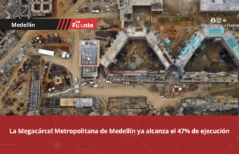 La Megacárcel Metropolitana de Medellín ya alcanza el 47% de ejecución.